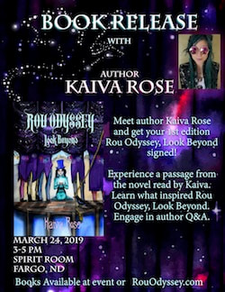 Kaiva Rose, Rou Odyssey, fantasy novel, meet the author